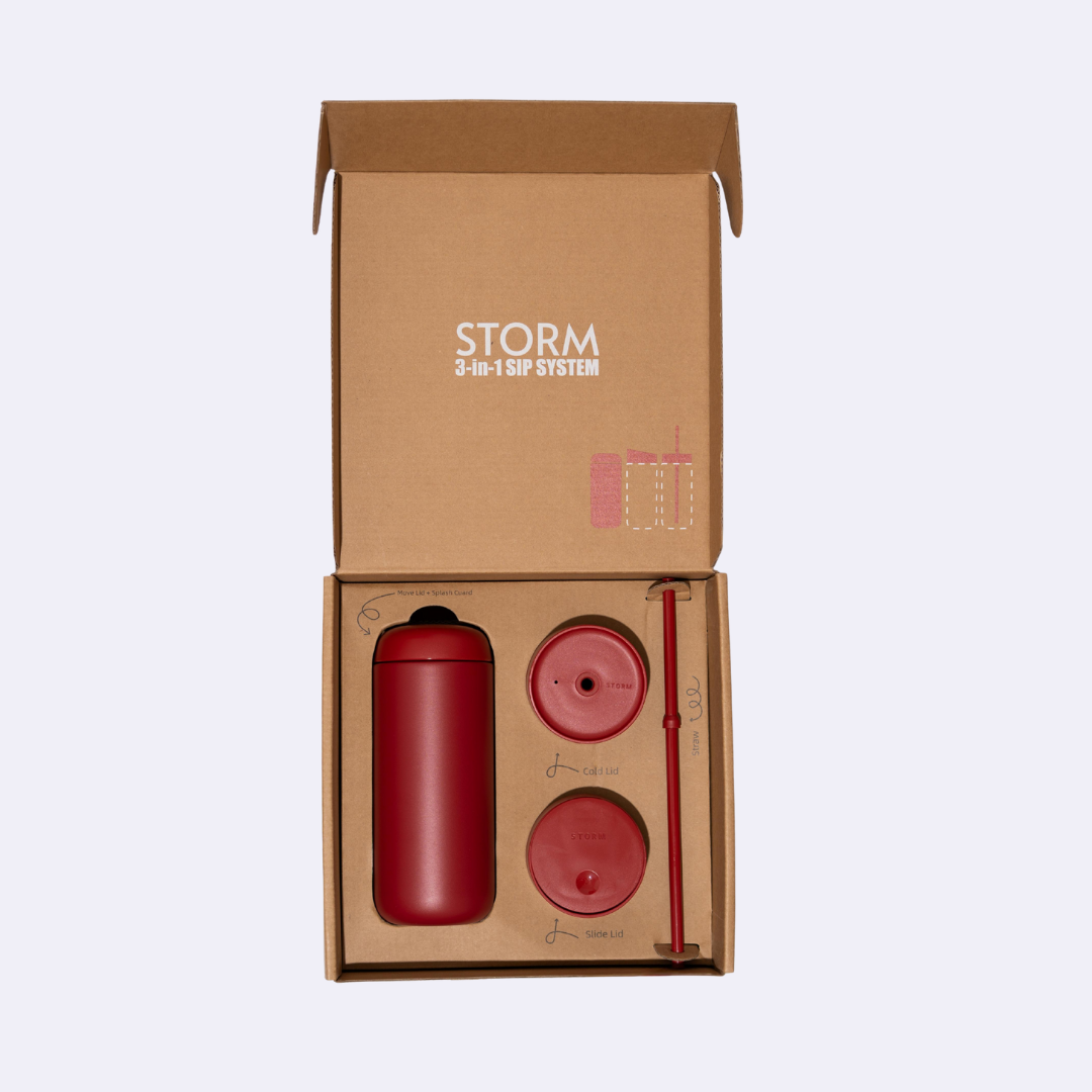 Storm - Carter Mug Slate Red - 16oz