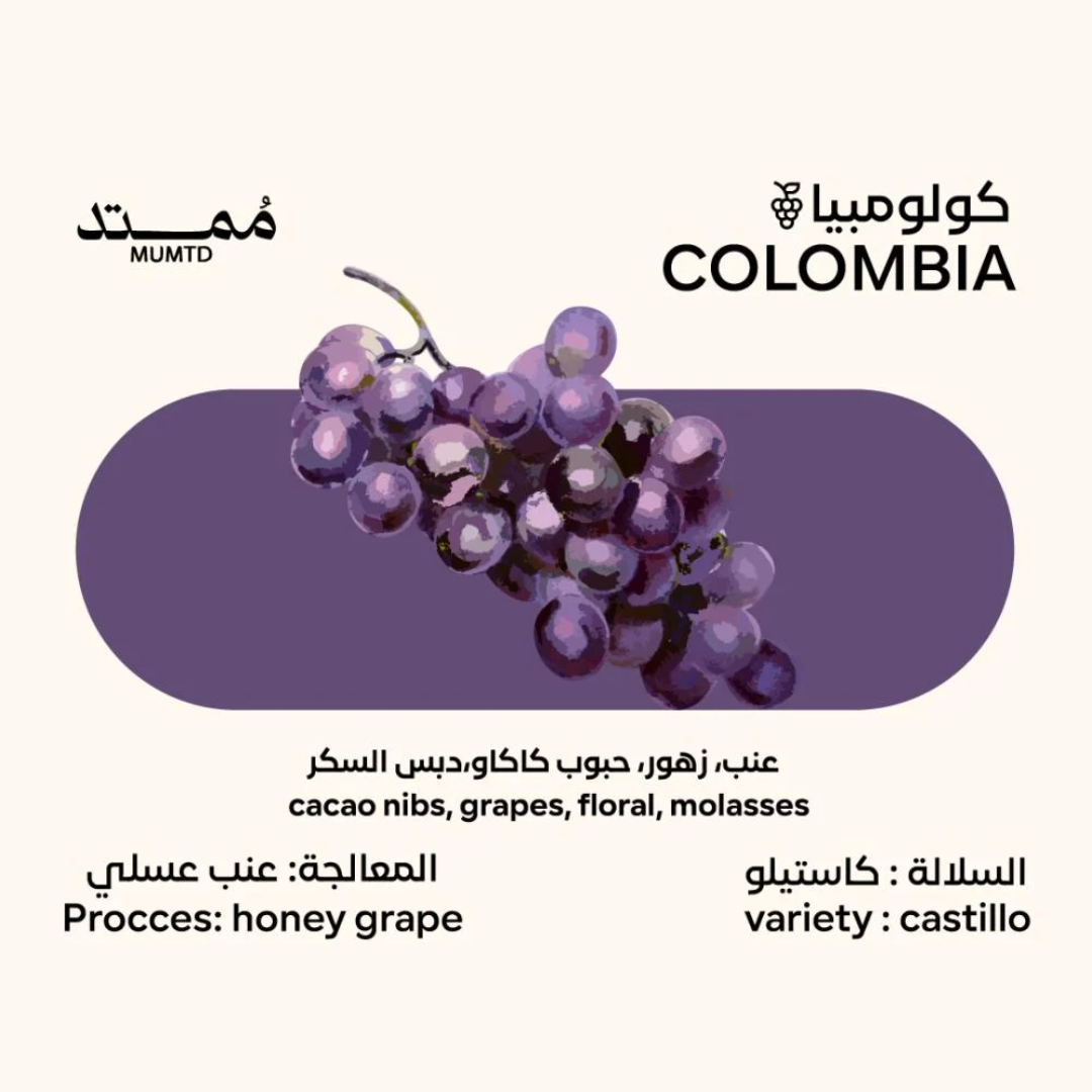 Mumtd - Colombia Grape (Luxurious) - Omni Roast 1kg