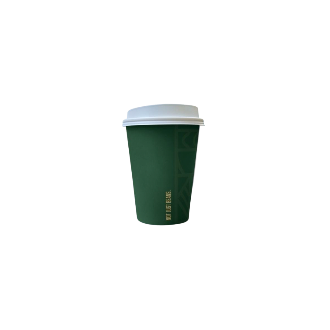Not Just Beans Paper Cups Without Lid - 230ml 12 Pcs