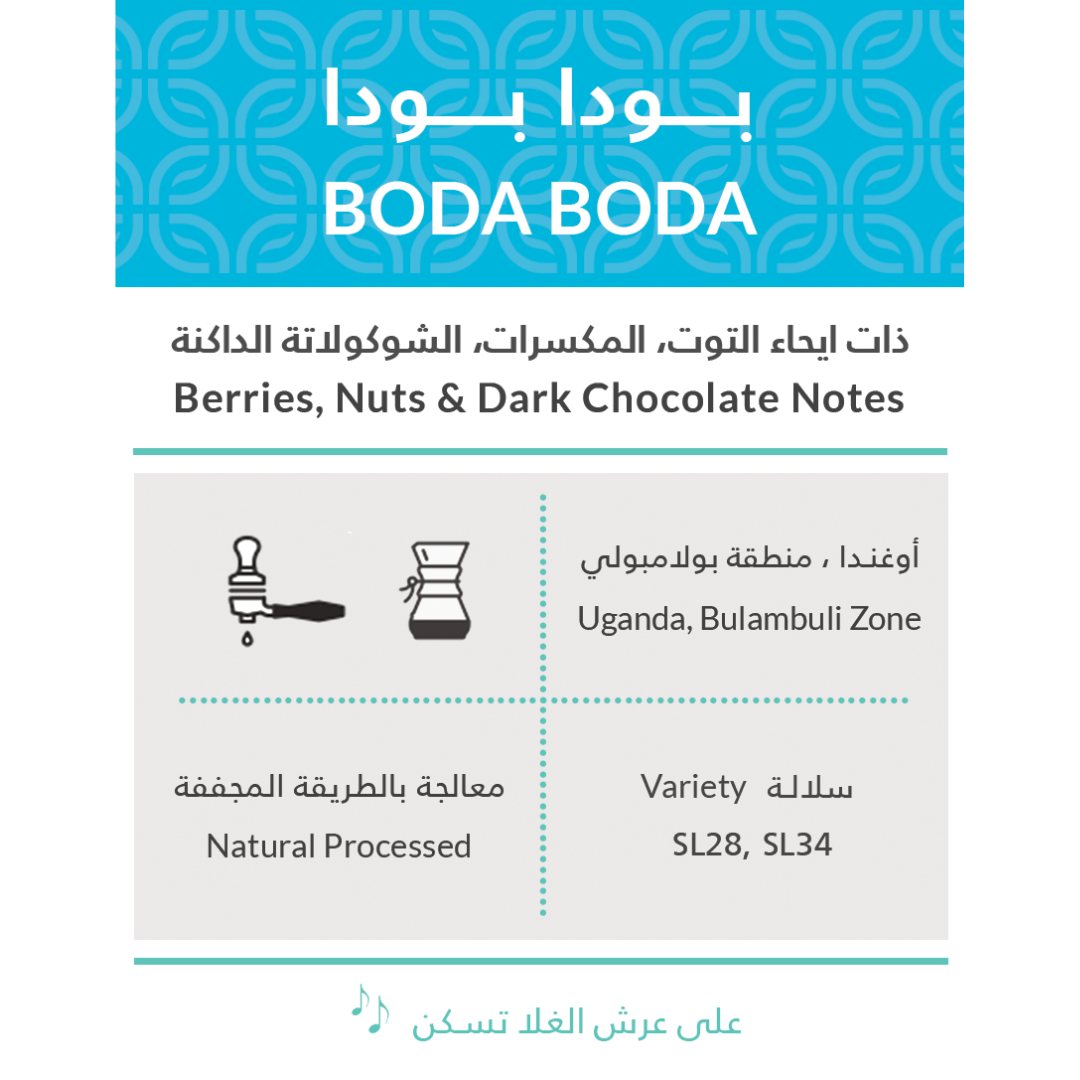 Kiffa Roastery- Uganda Buda Buda - Omni Roast 250g