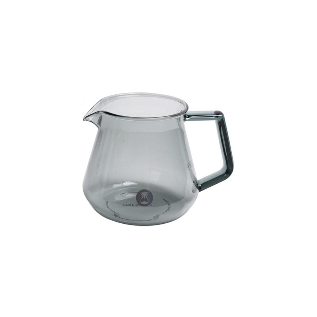 TimeMore - Brewing Glass Coffee Server Black 360ml