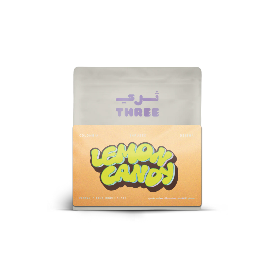 Three - Colombia Lemon Candy Geisha CoFerment Infused - Filter Roast 250g