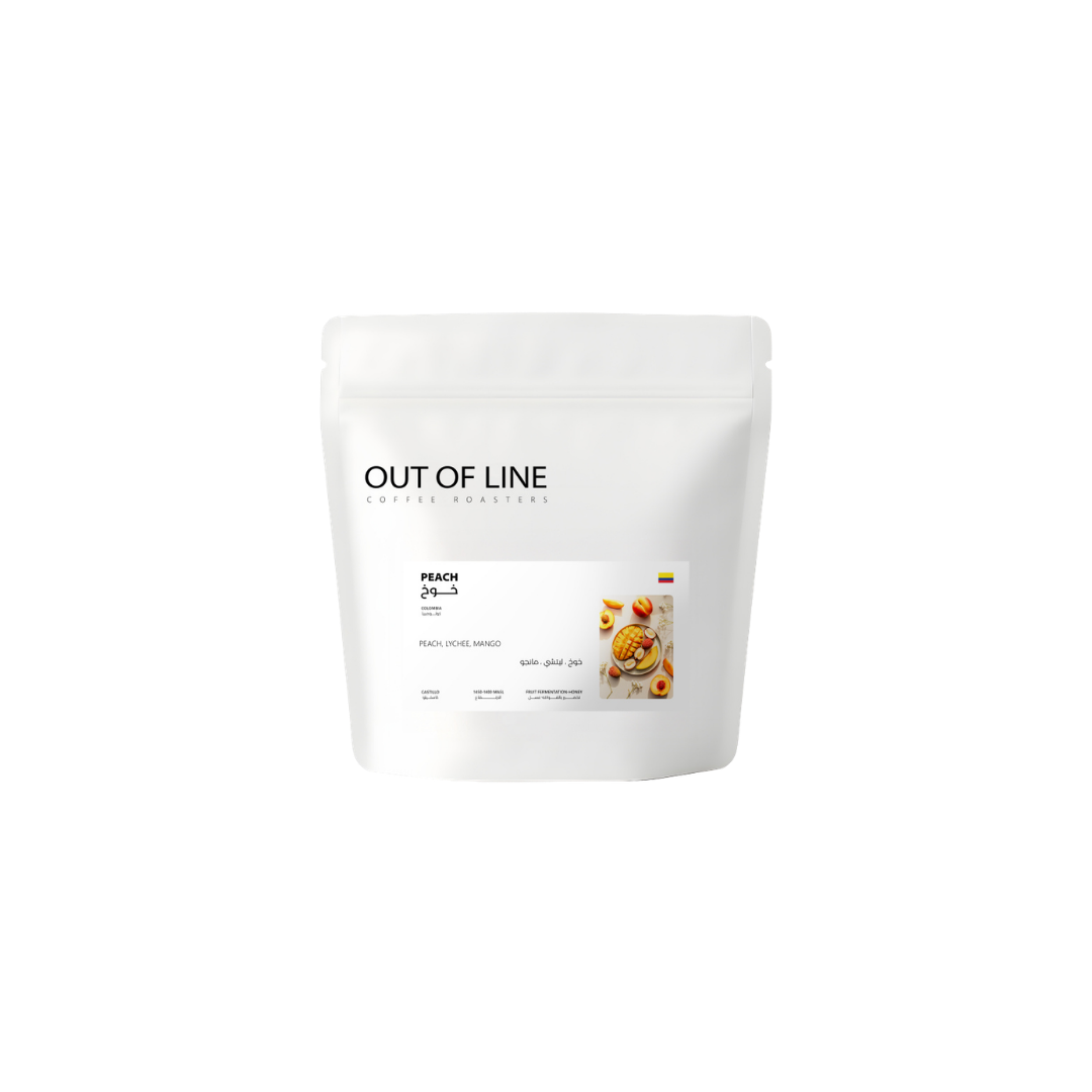 Out of Line - Colombia Peach (Luxurious) - Omni Roast 125g