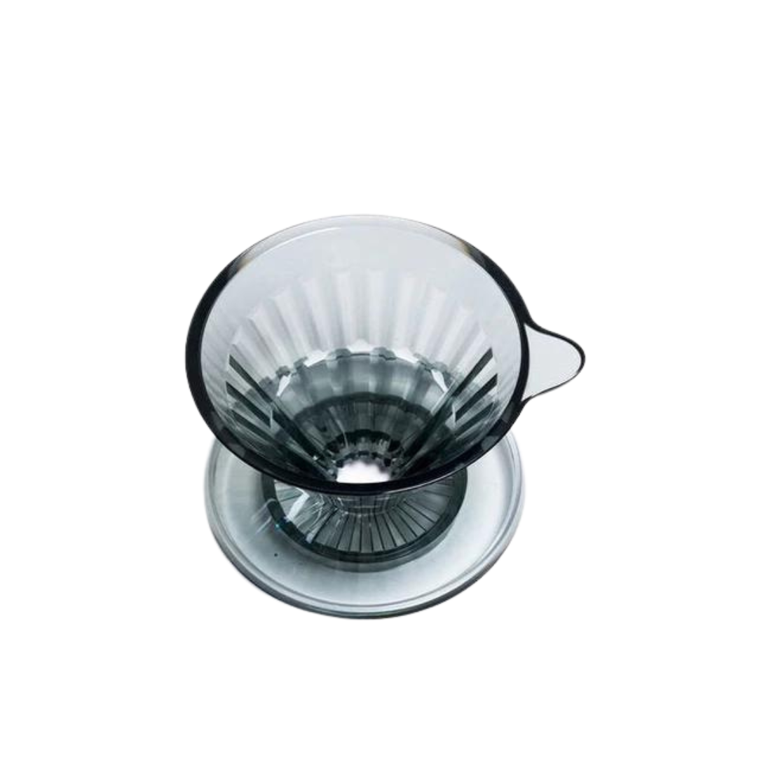 TimeMore - Brewing Eye Crystal Dripper 02 Transparent Black