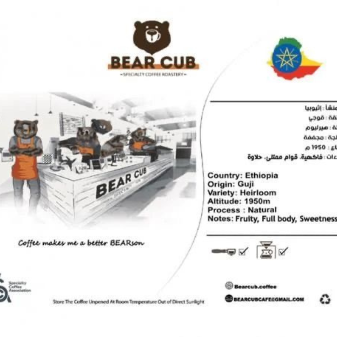 Bear Cub - Ethiopia Guji - Omni Roast 250g