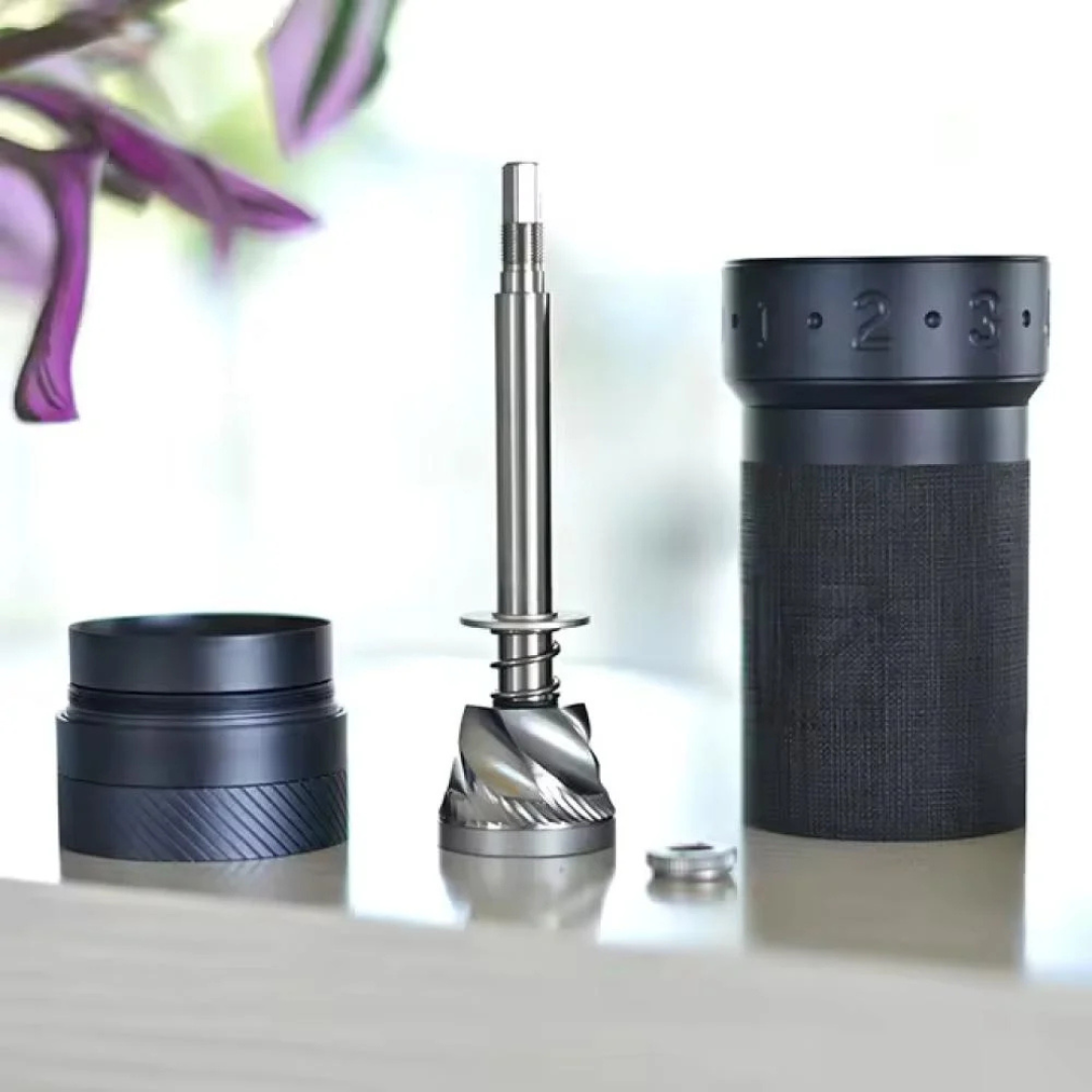 1Zpresso - Grey Manual Grinder - 48mm Burrs