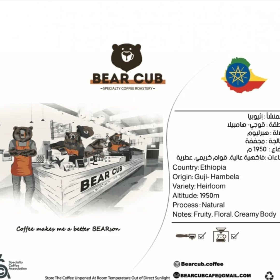 Bear Cub - Ethiopia Hambela - Omni Roast 250g