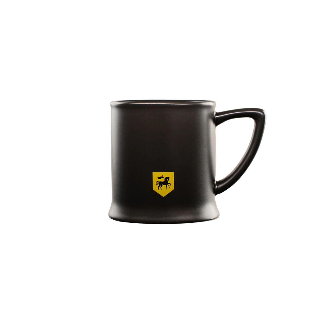 Black Knight - Ceramic Reusable Cup - Black