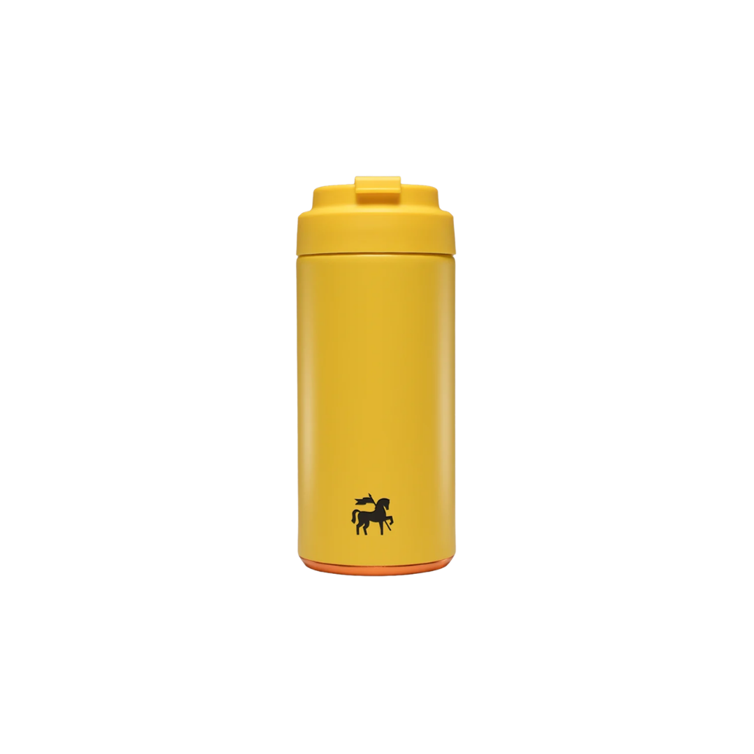 Black Knight - Ceramic insulated mug with lid - (3mm Thickness)