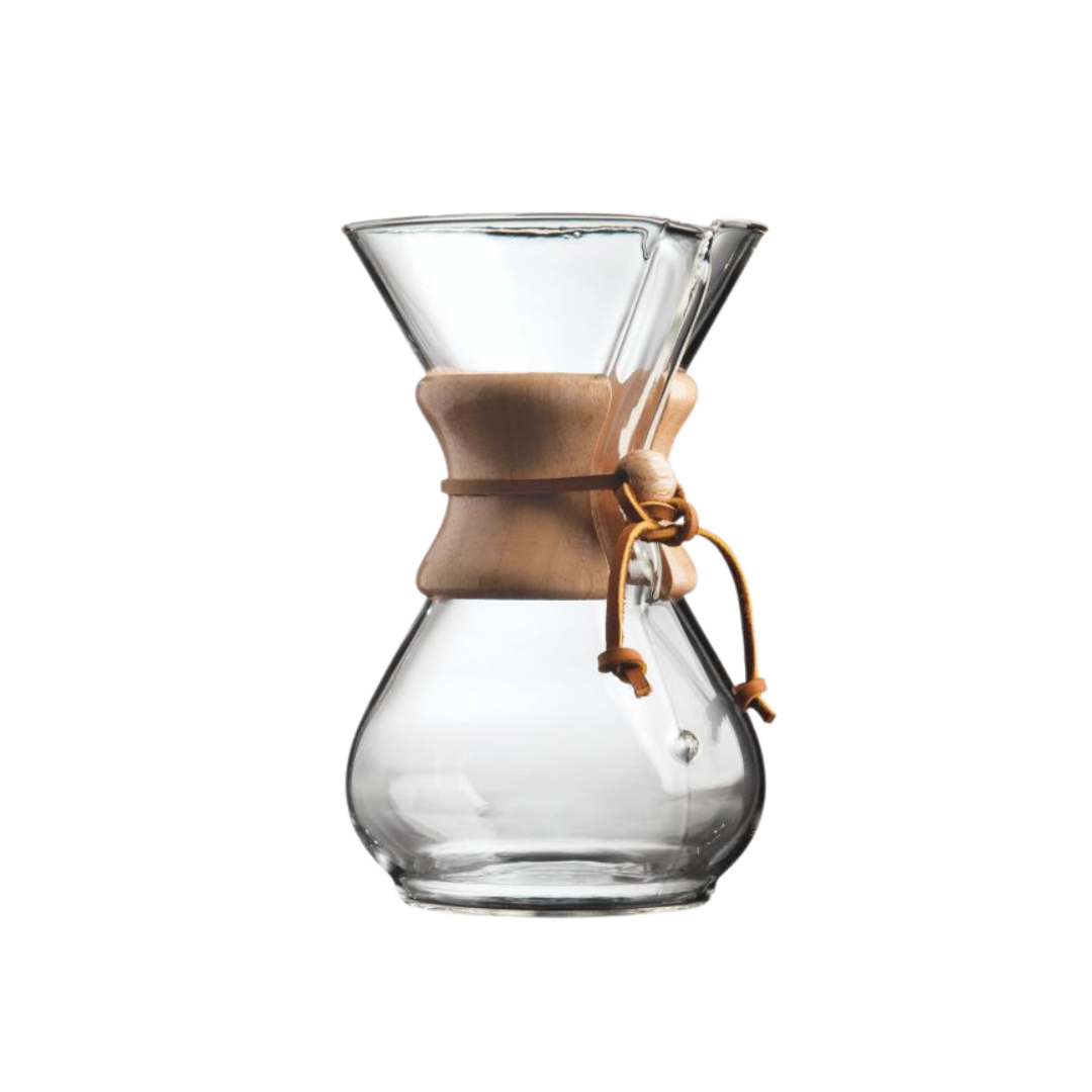 Chemex 6 cup classic pour over coffee maker by Not Just Beans ☕