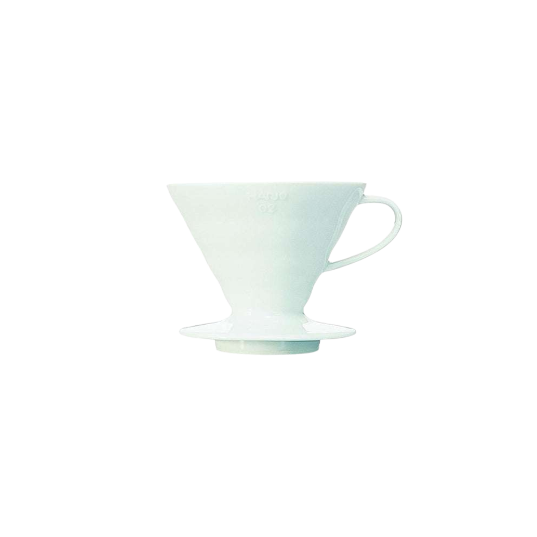 Hario - V60 Ceramic Coffee Dripper White - 02