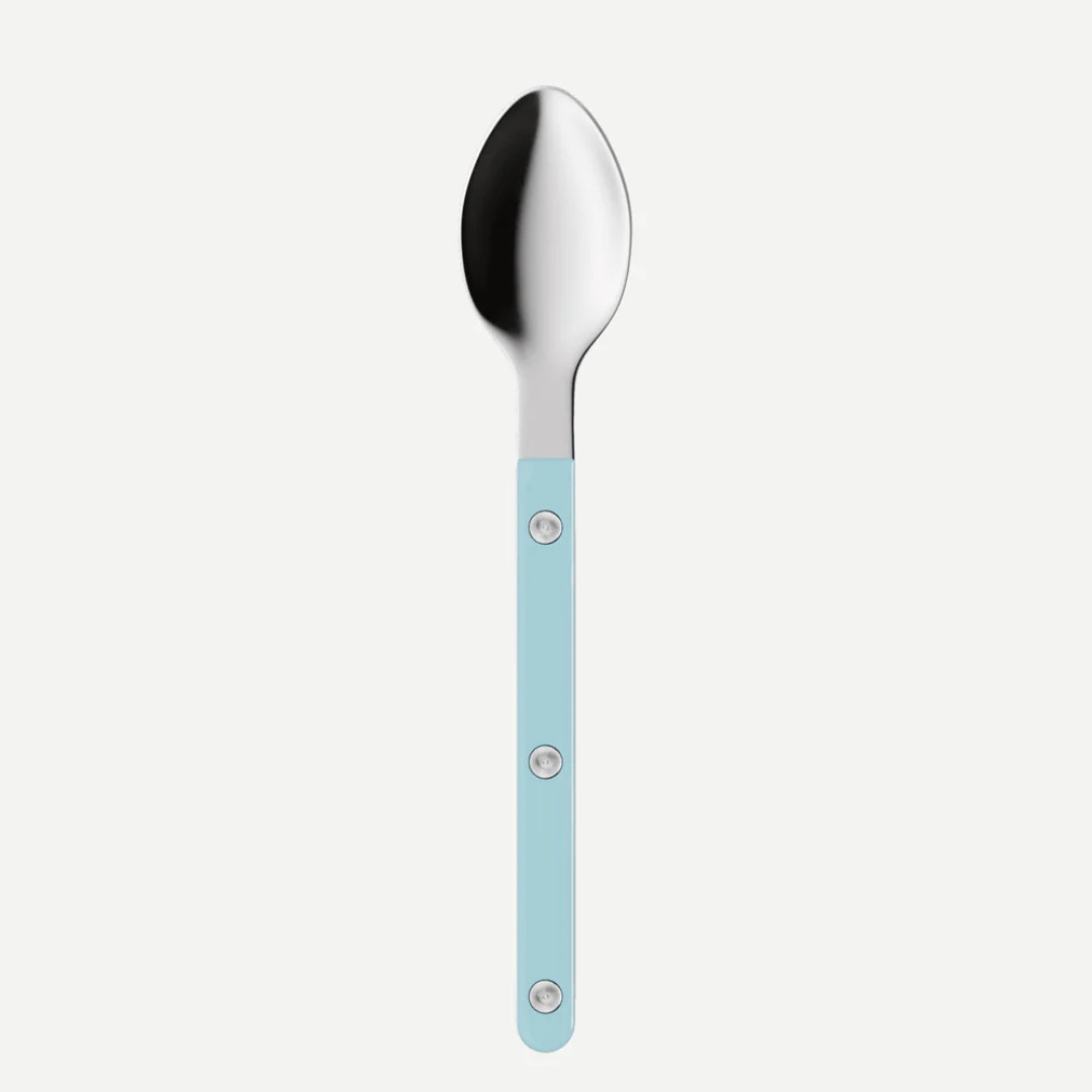 Sabre Paris - Espresso Spoon 11cm Shiny Pastel Blue