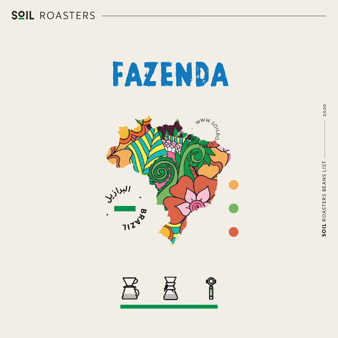 Soil - Brazil Fazenda - Omni Roast 1 kg