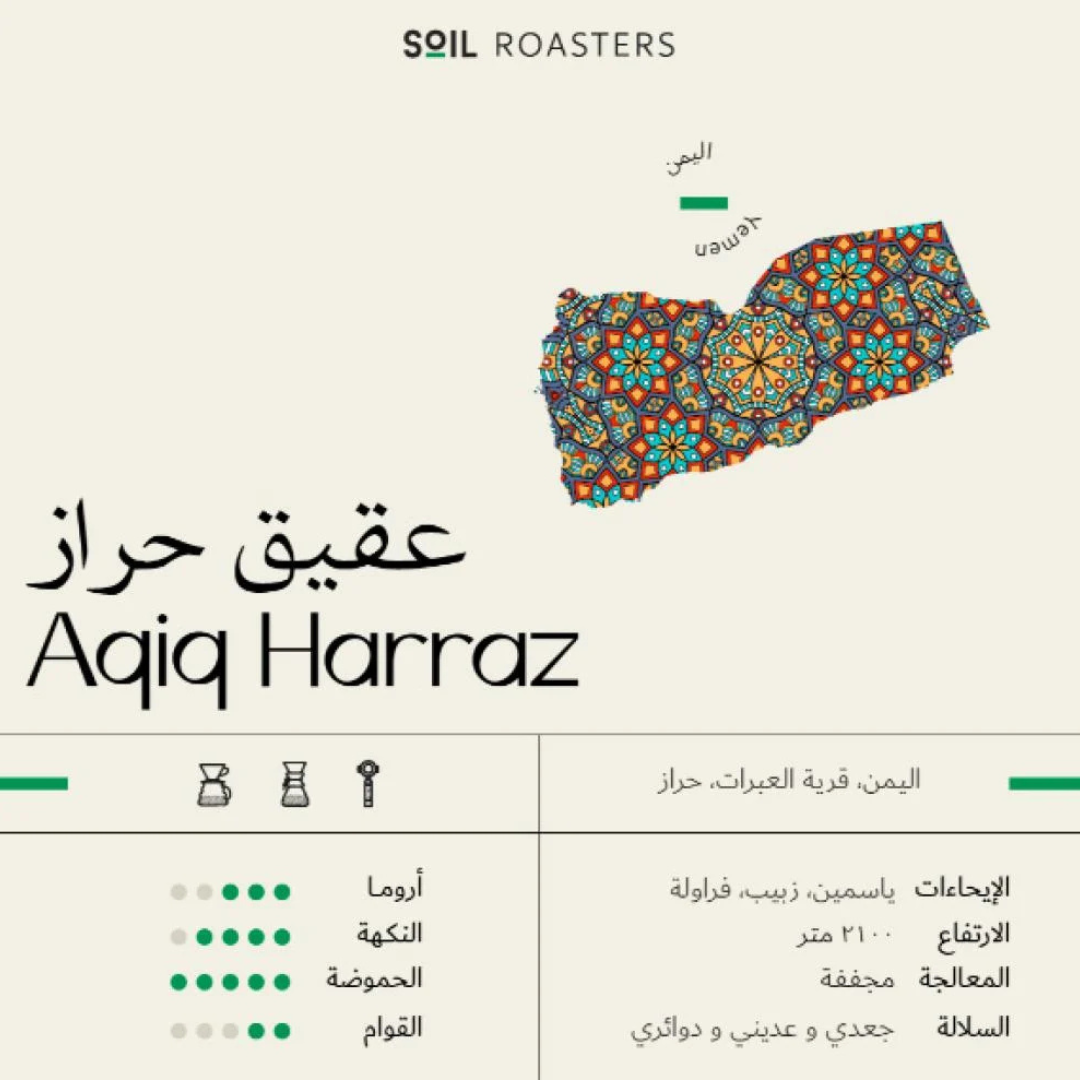 Soil - Yemen Aqiq Harraz - Omni Roast 1kg