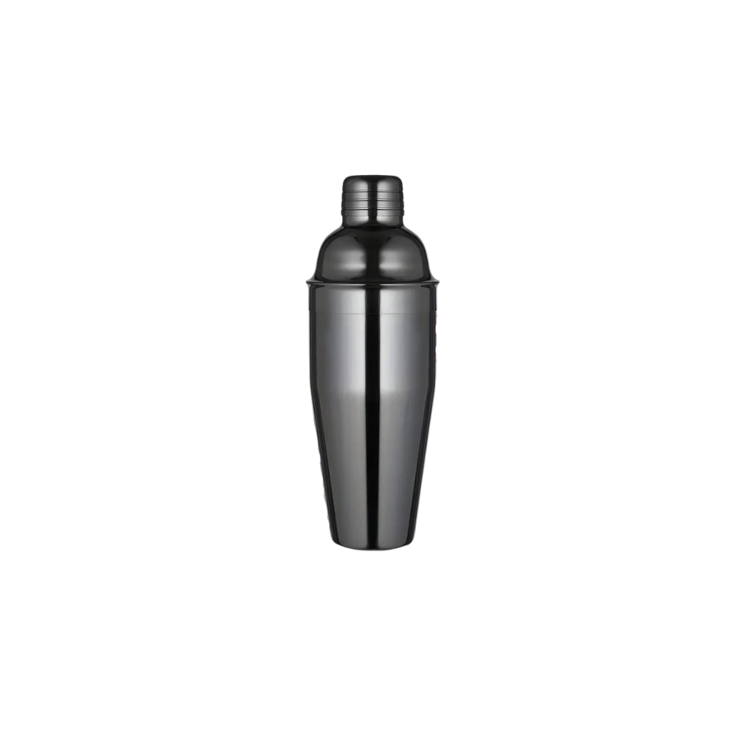 Stainless Steel Shaker - Black 750ml