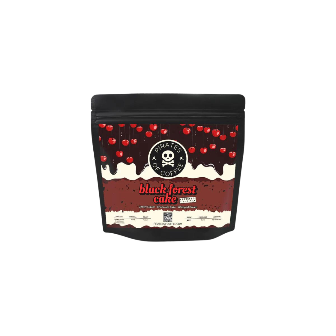 Pirates - Black Forest Cake Blend (Luxurious) - Espresso Roast 250g