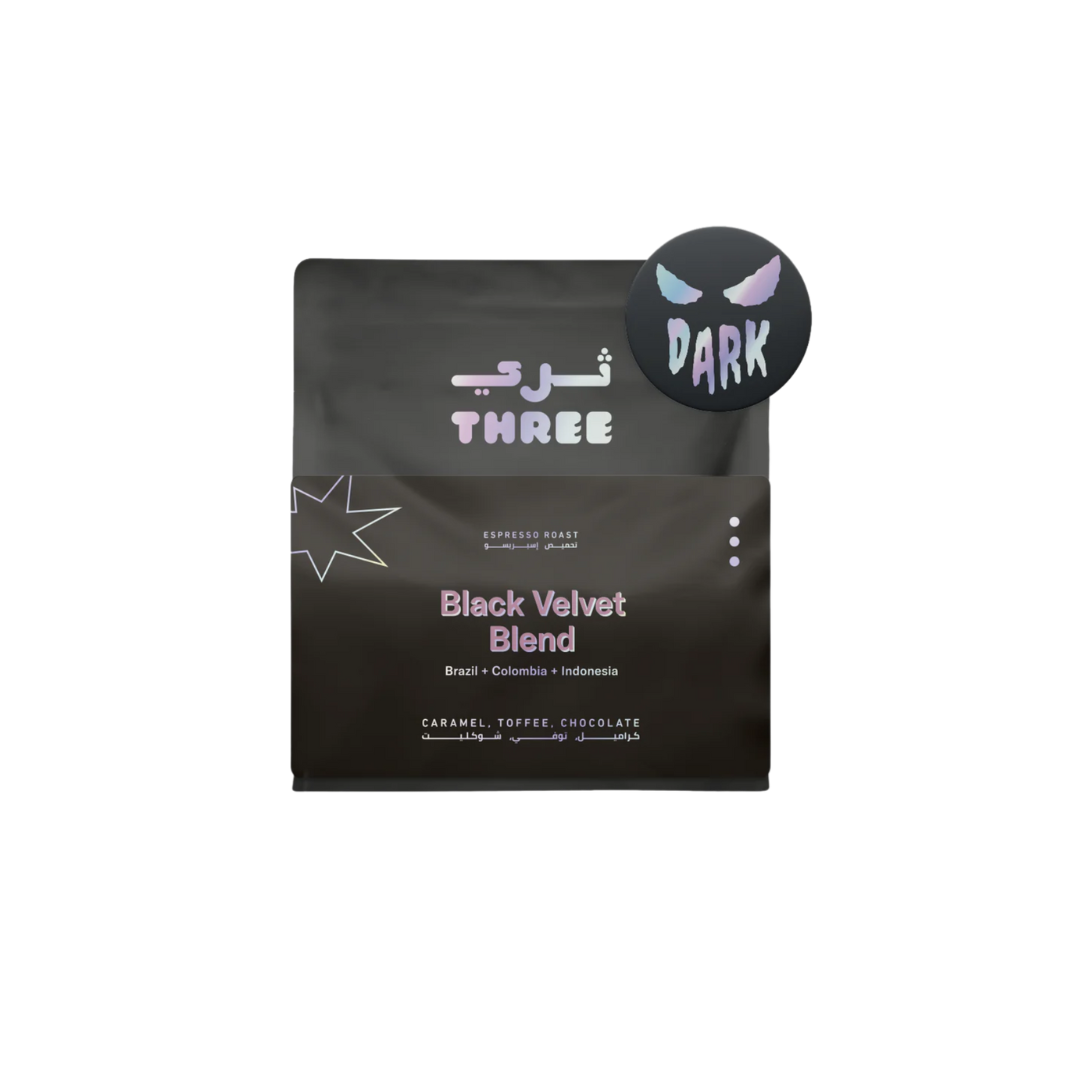 Three - Black Velvet Blend - Espresso Roast 250g