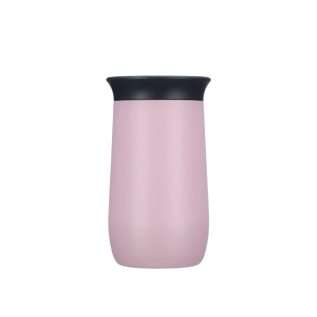 Brim Pink Blush 10oz coffee mug by Not Just Beans ☕🌸