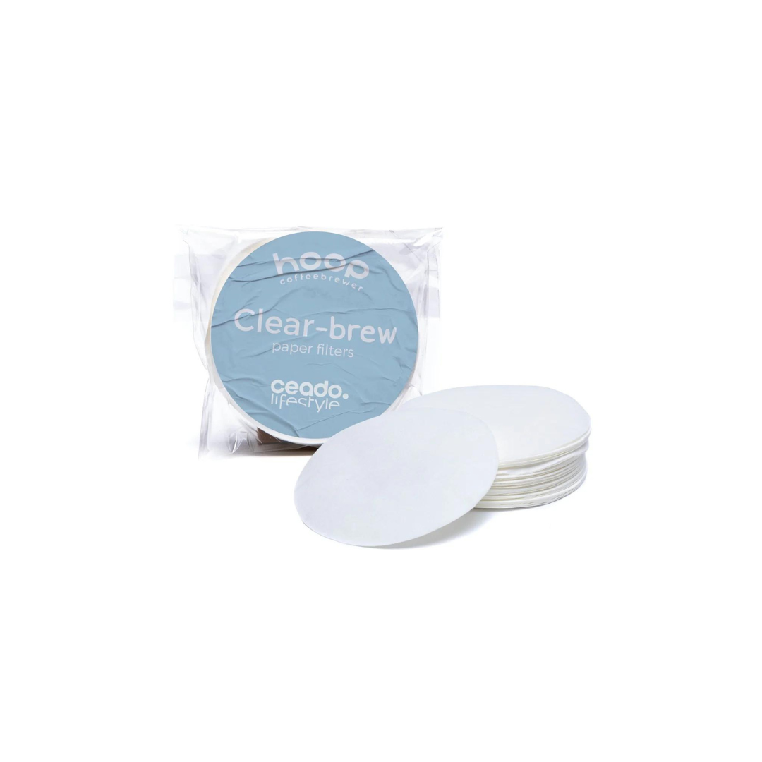 Ceado Hoop paper coffee filters 350pcs for pour over brewing by Not Just Beans ☕