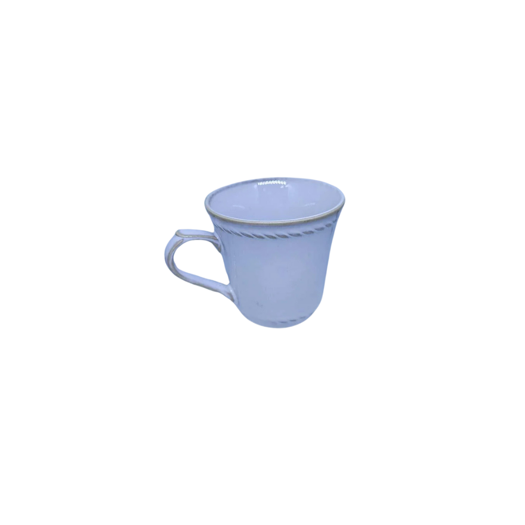 Ceramic white coffee mug 160ml for espresso and coffee by Not Just Beans ☕🤍
