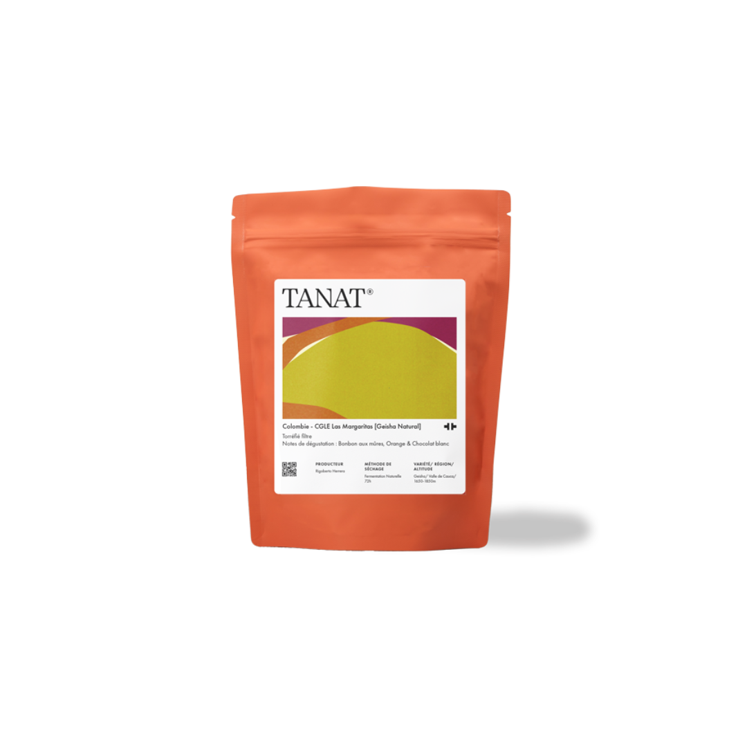 Tanat - Colombia CGLE Las Margaritas [Geisha Natural] - Filter Roast 100g