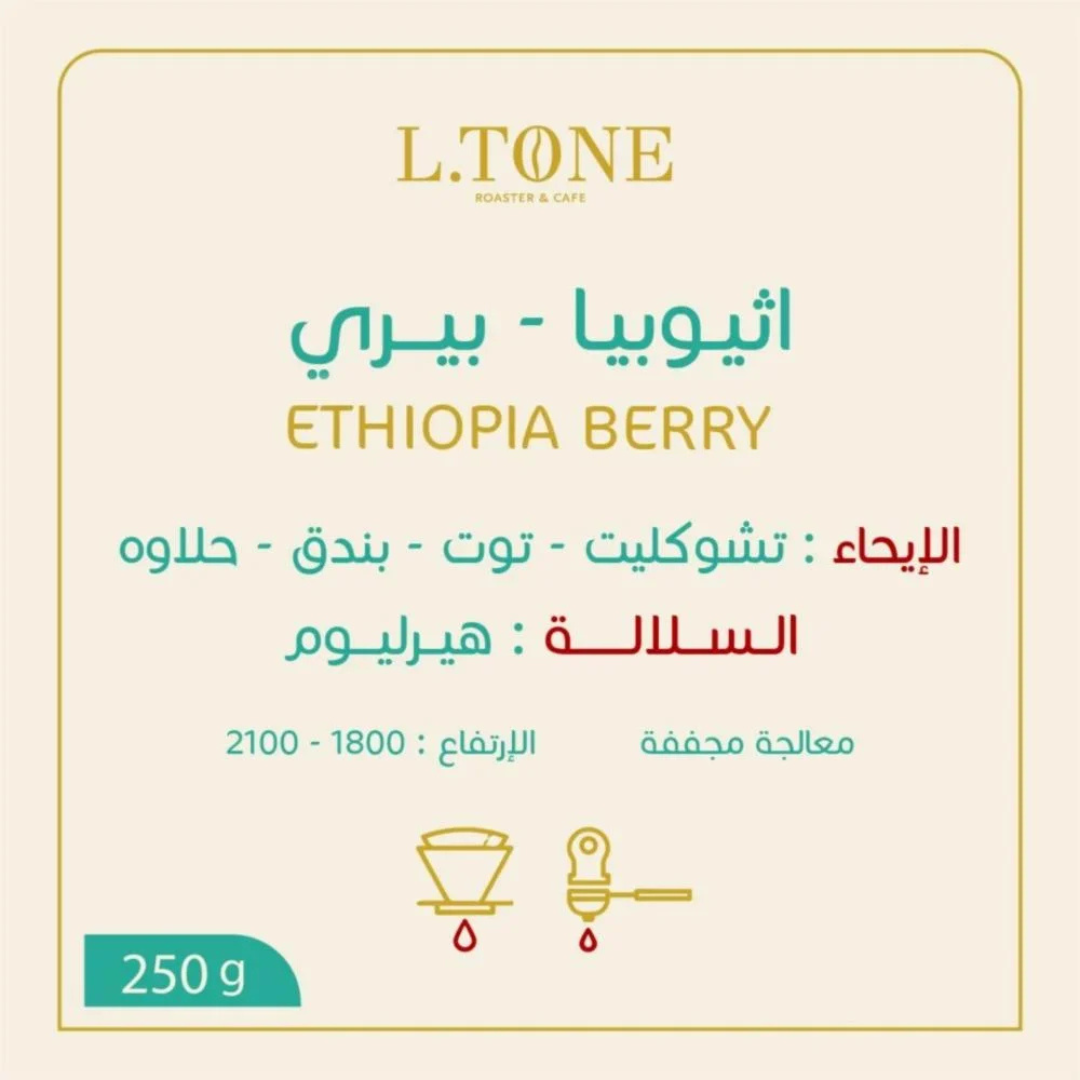 LTone - Ethiopia Berry - Omni Roast 250g