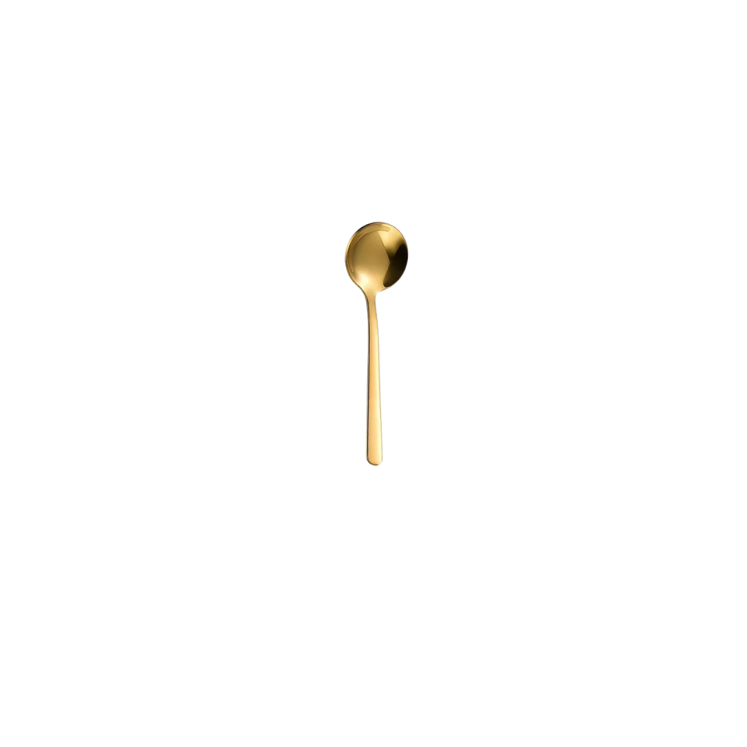 Stainless Steel Espresso Spoon - Golden