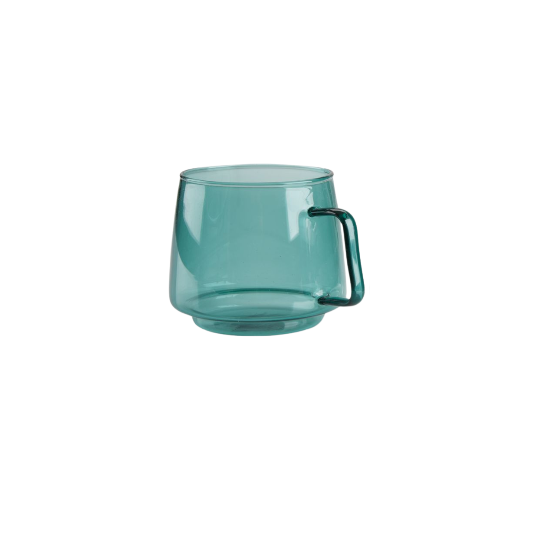 Glass Server (Green Handle) - 450ml