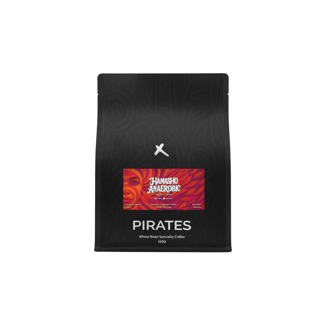 Pirates - Hamasho Ethiopia Anaerobic - Filter Roast 250g