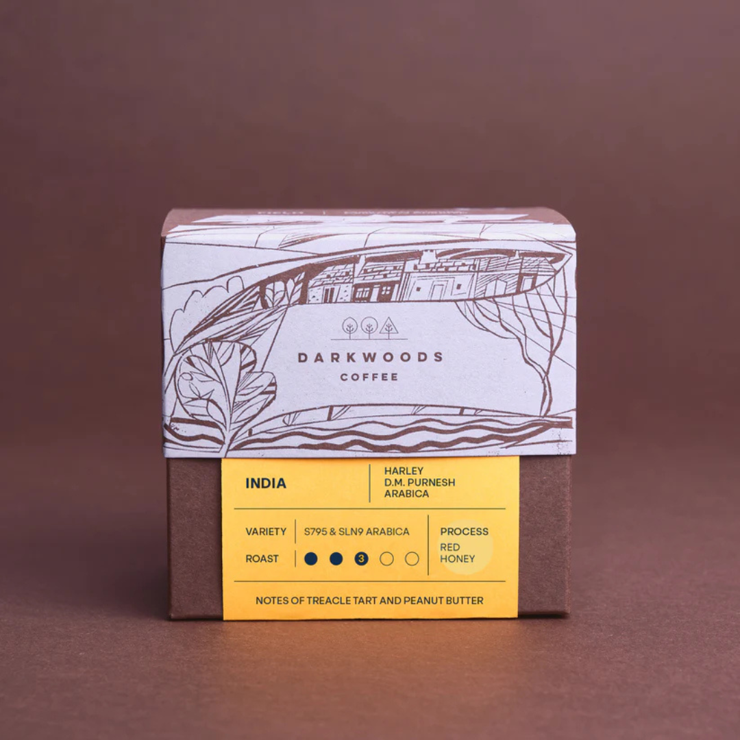 DarkWoods - India Harley Arabica (Honey) - Omni Roast 250g