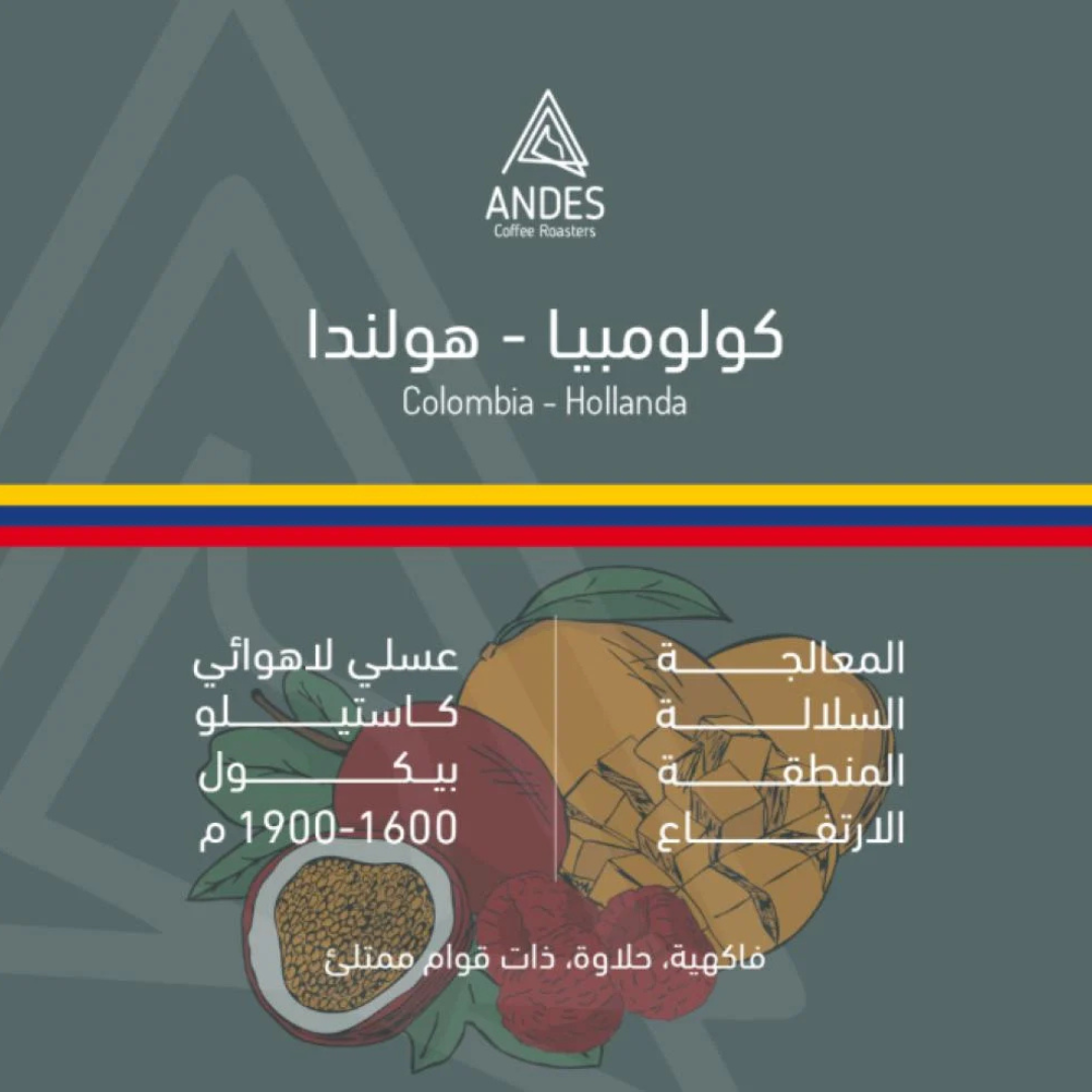 Andes - Colombia Holinda - Omni Roast 250g