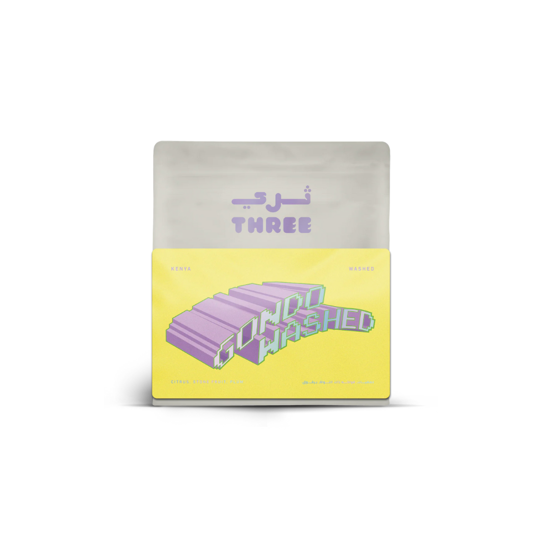 Three - Kenya Gondo AA Washed - Filter Roast 250g
