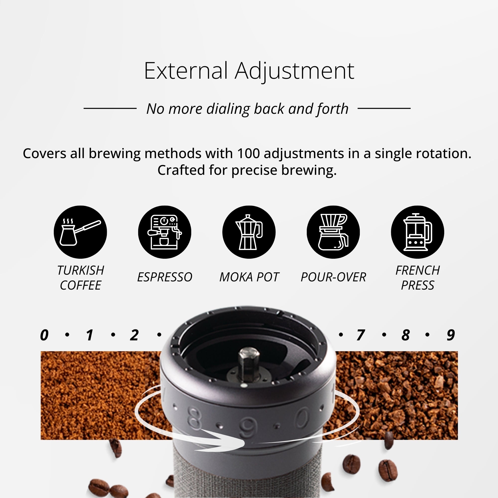 1Zpresso - K-Ultra Grinder - Iron Gray