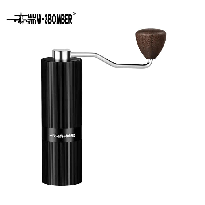 MHW-3Bomber Manual Grinder M1 stainless steel coffee grinder by Not Just Beans