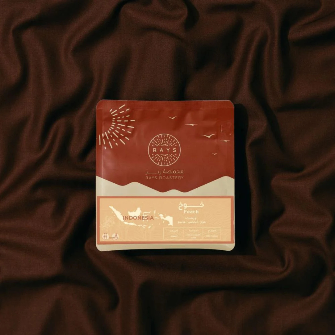 Rays Roastery Indonesia Peach Luxurious omni roast specialty coffee beans 125g by Not Just Beans ☕