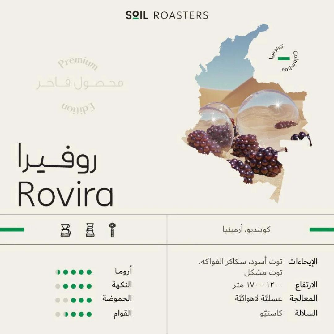 Soil - Colombia Rovira (Luxurious) - Omni Roast 250g