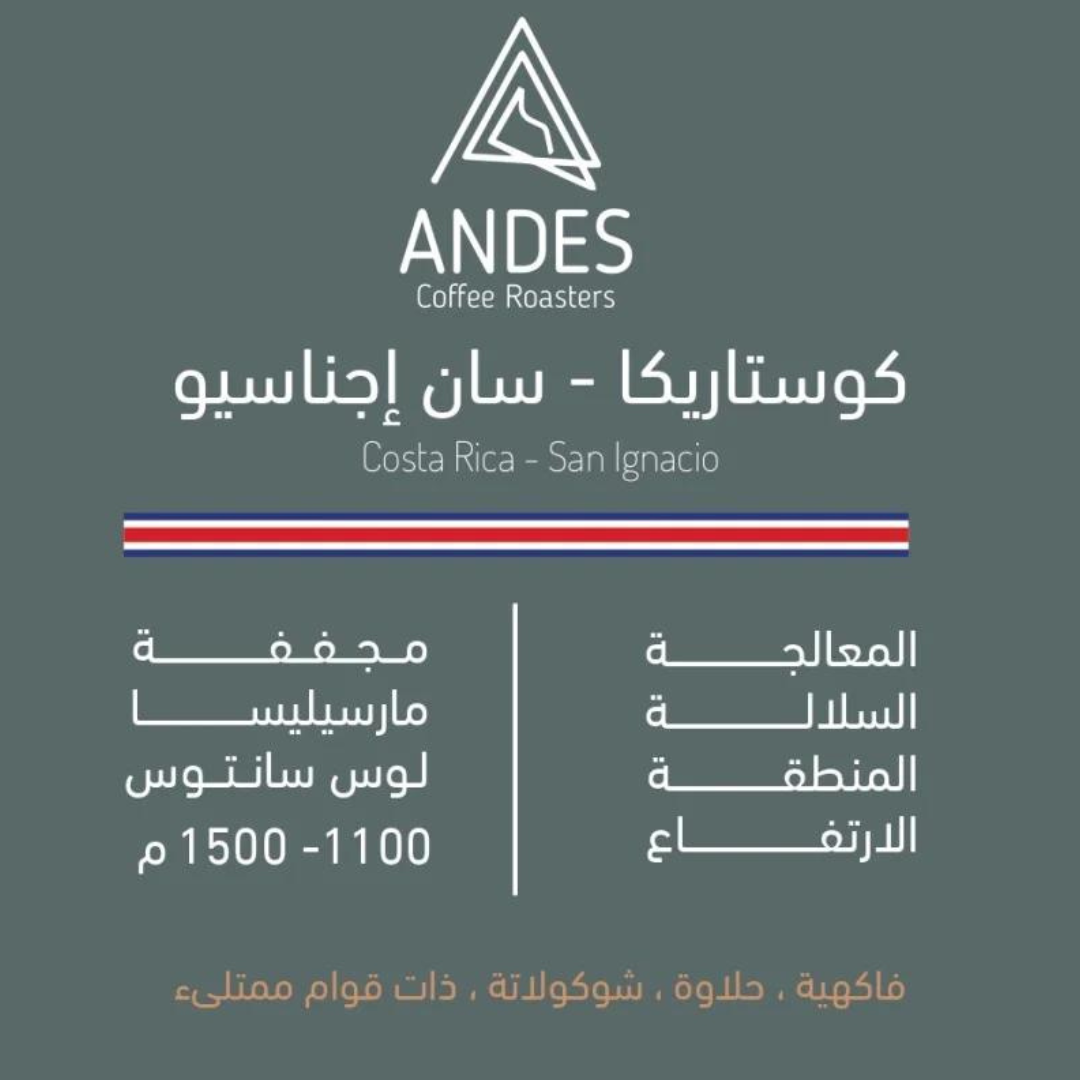 Andes - Costa Rica San Igancio - Omni Roast 250g