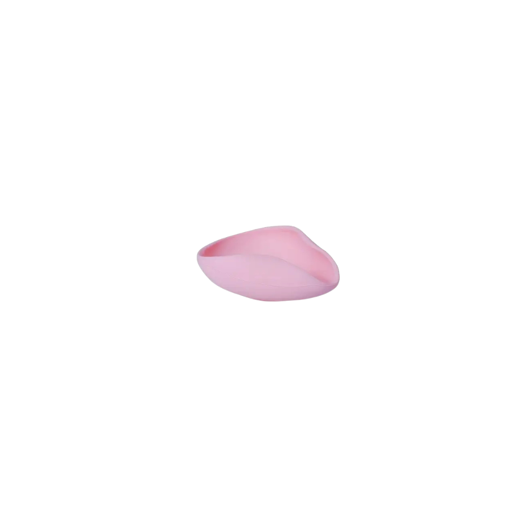 Pink silicone coffee dosing cup for espresso and coffee brewing by Not Just Beans ☕🌸