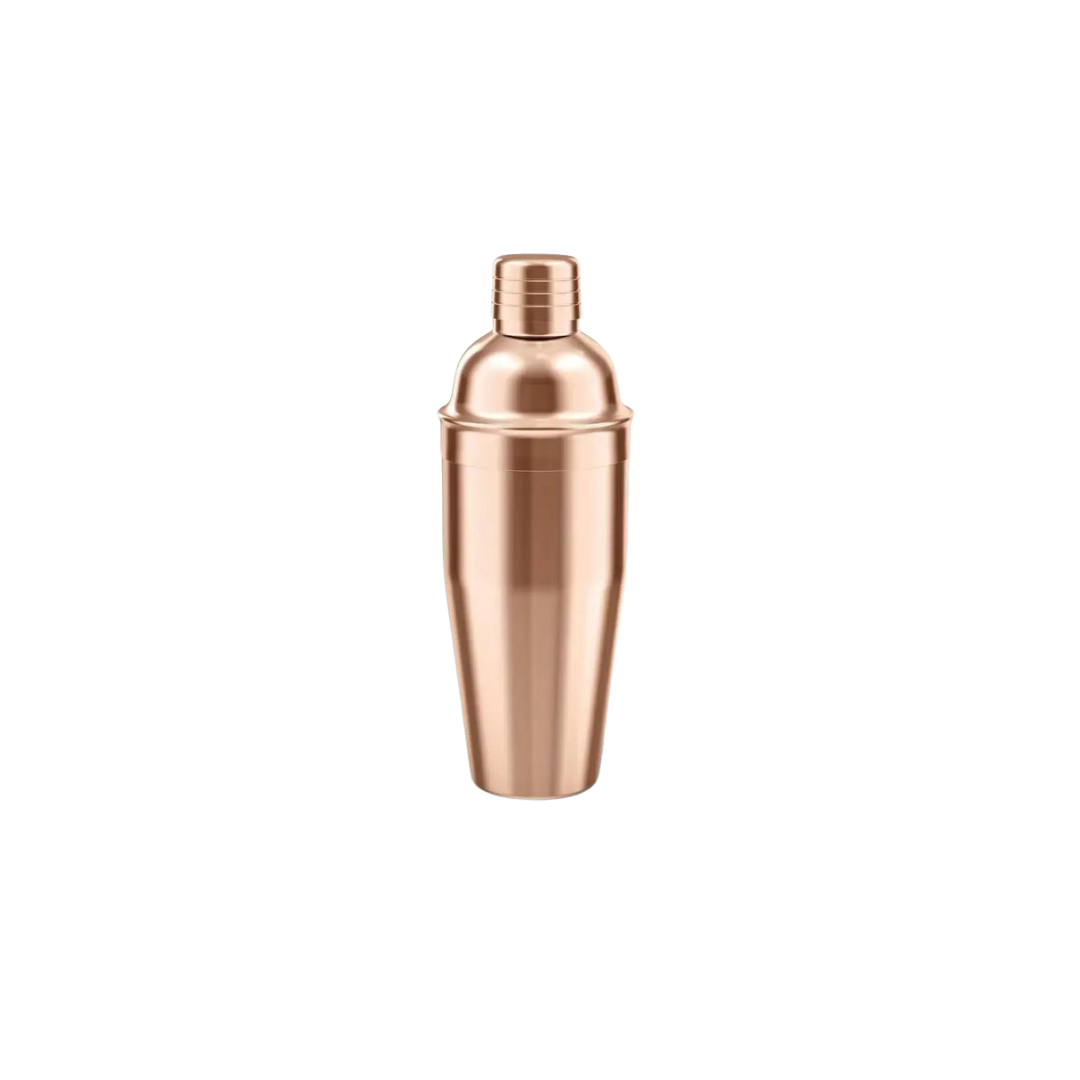 Gold stainless steel shaker 750ml for mixing coffee and beverages by Not Just Beans ☕✨