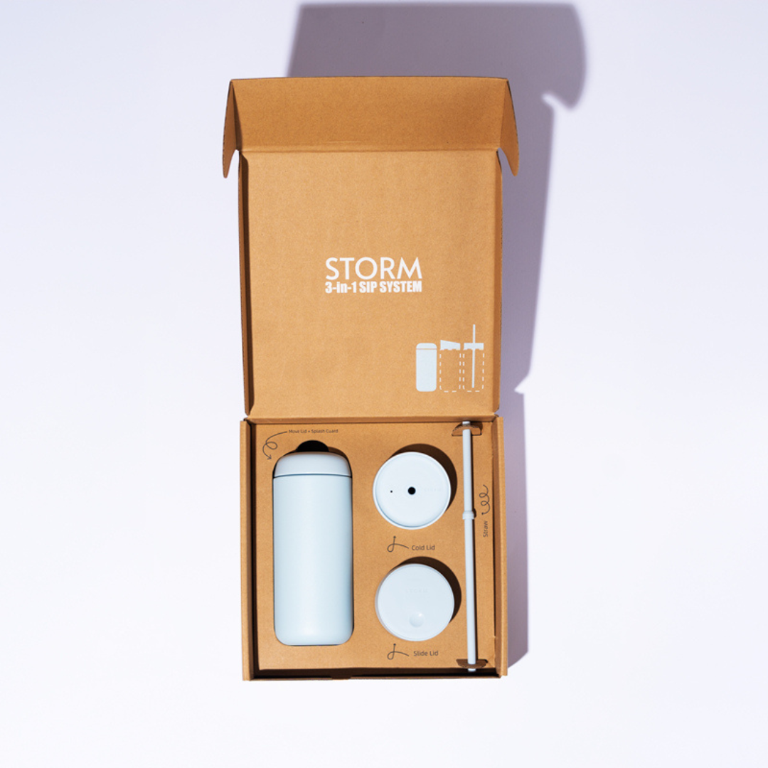 Storm Carter Mug Mint Chip 16oz coffee mug by Not Just Beans ☕🌿