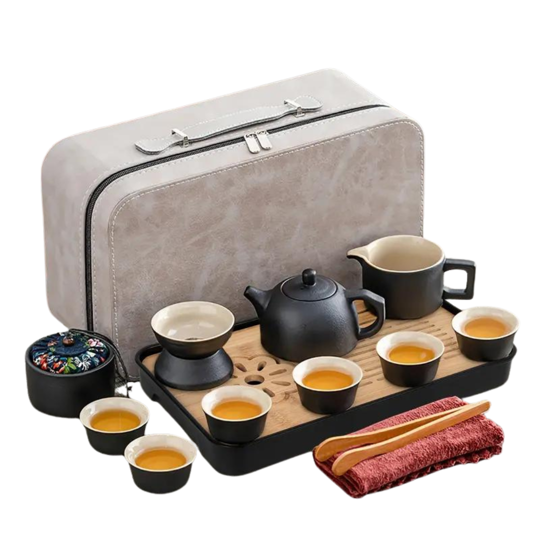 Ceramic Black Tea Set