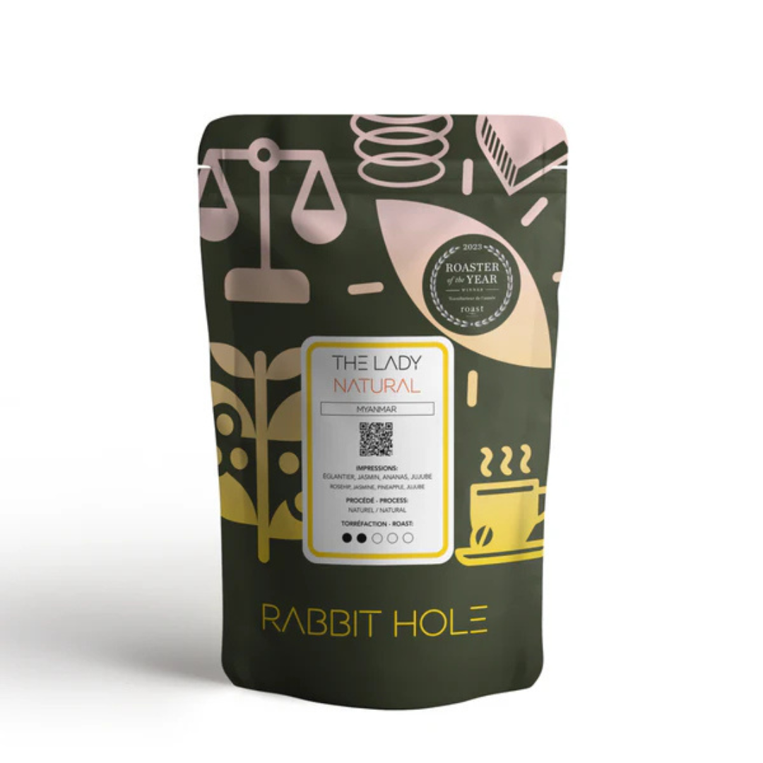 Rabbit Hole - The Lady Natural Myanmar - Filter Roast 250g