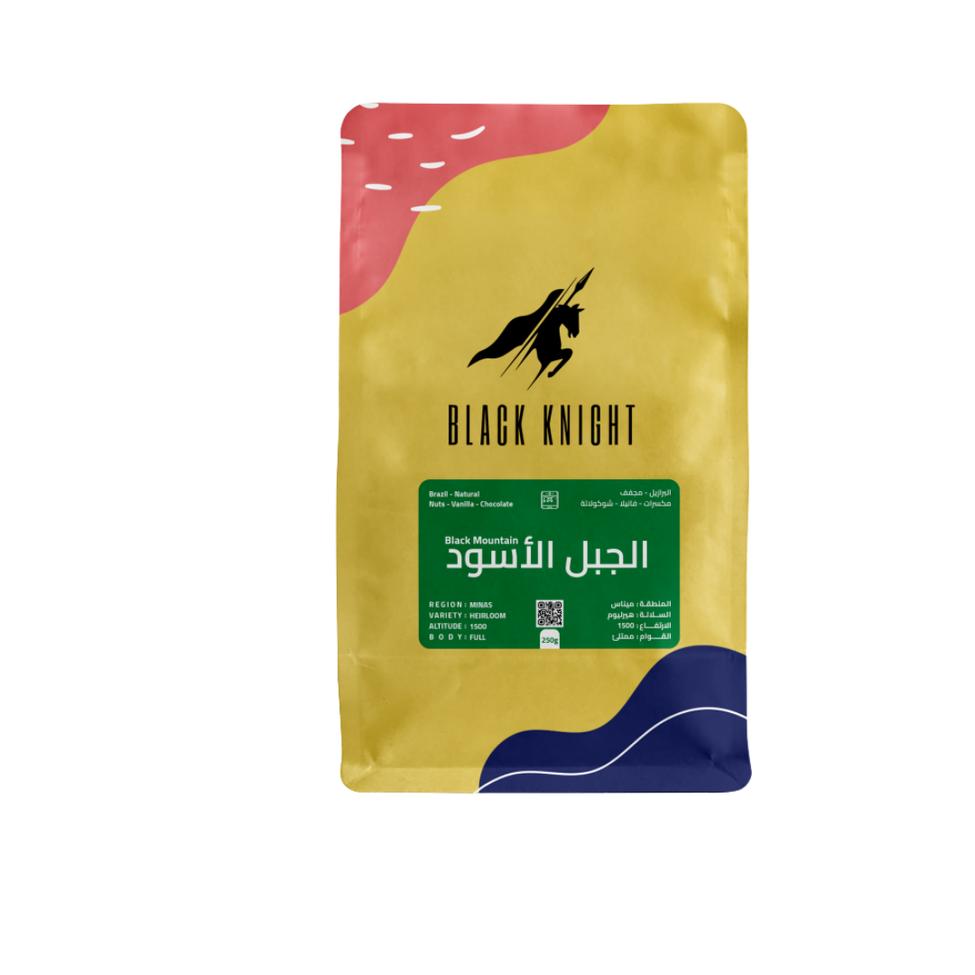 Black Knight - Brazil Black Mountain Minas - Espresso Roast 250g