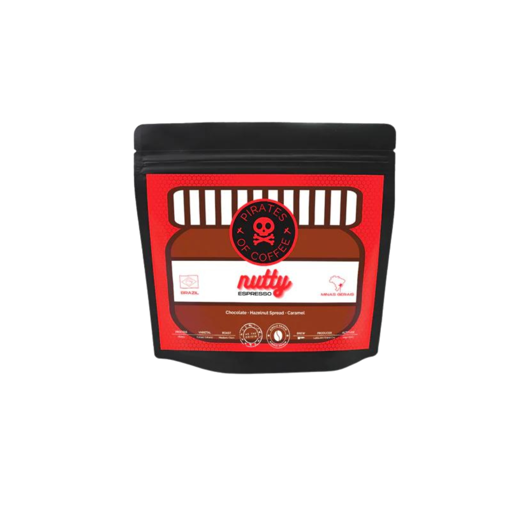 Pirates - Brazil Nutty - Espresso Roast 250g